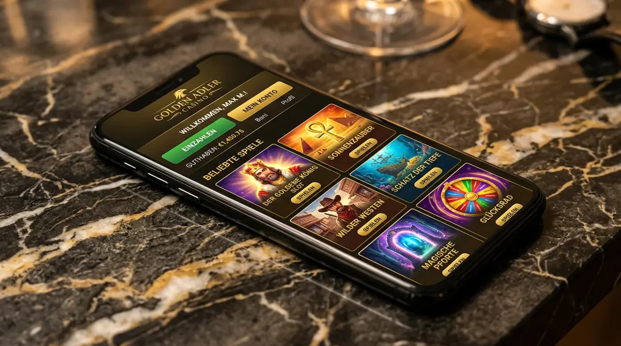 Mobiles Spielen bei LuckyCapone