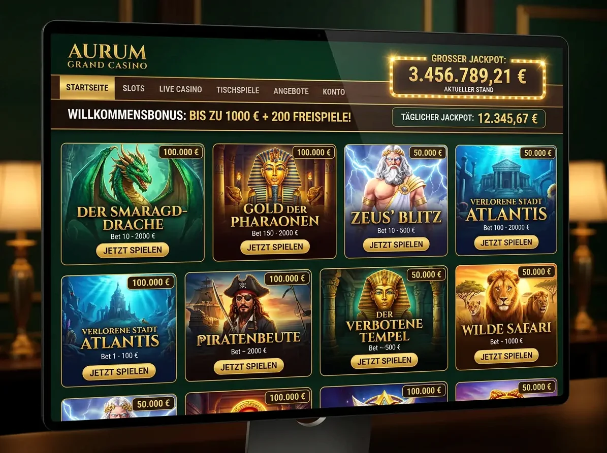 LuckyCapone — Spielsaal und Angebot