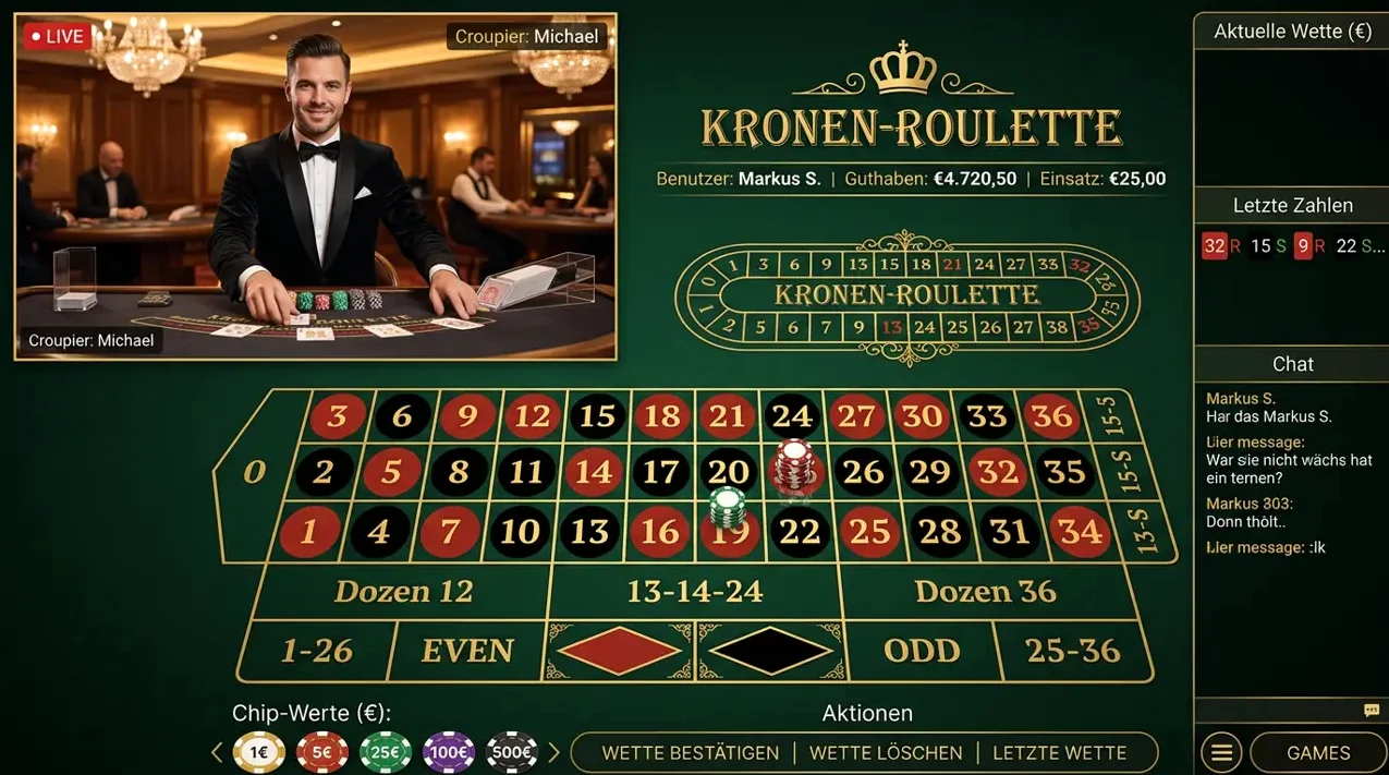 Live Casino im LuckyCapone