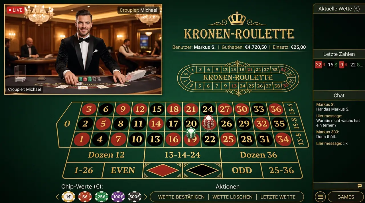 Live Casino im LuckyCapone