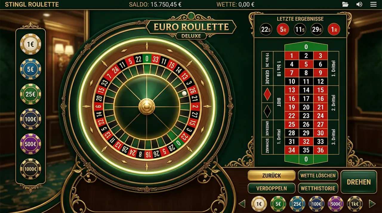Tischspiele im LuckyCapone