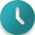 Uhr blau