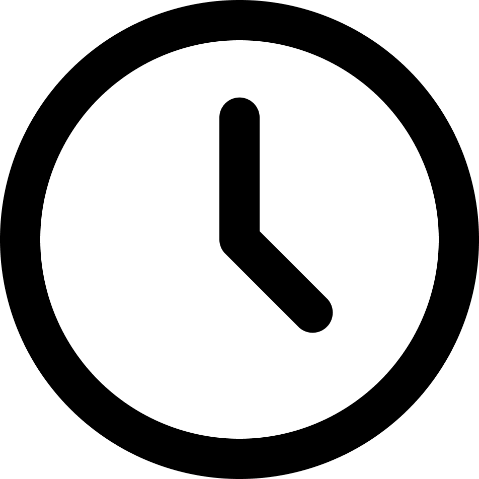 Uhr schwarz